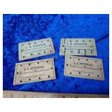 1890s barber business cards