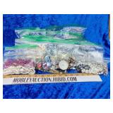 Huge Miscellaneous jewelry 17 bags