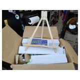 4 person paint set comes with brushes paint