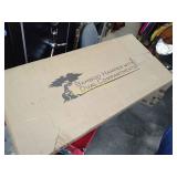 Brand New bamboo hamper still new in box