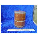 Primitive wood bucket
