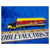 Diecast Coca-Cola semi