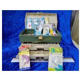 Plano tackle box full miscellaneous