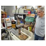 Delta shopmaster drill press cart not included