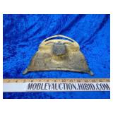 B & H brass Antique ink well