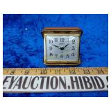 Vintage travel clock