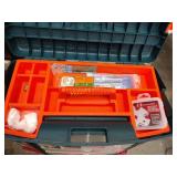 Gun cleaning tool box with misc