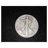 1945 Liberty half dollar silver