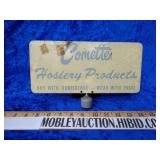 Vintage hoosiery products double-sided store