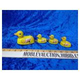 Metal windup ducks