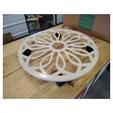 17' metal roll around plant stand heavy