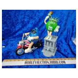 2 M&M candy dispensers