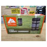 Ozark trail brand new four-pack canopy sandbags