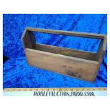 Wooden tool box