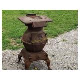 Old sellevulle Illinois wood stove