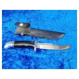 Beautiful USA buck knife with sheath (relisting