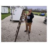 Wooden ladder 6ft
