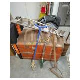 Tool holder plus four hand tools trunk not