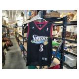 Size small sixers Iverson Jersey