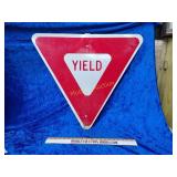 Yield sign