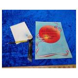 Milan High school 1949 program and memorabilia