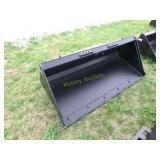 MC 66" bucket with bolt on edge