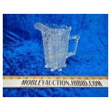 Beautiful cut glass pitcher