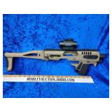 Micro roni 4 CZ pt10 pistol turns a pistol into a