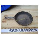 Number five cast iron pan