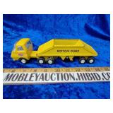 Tonka bottom dump metal simile