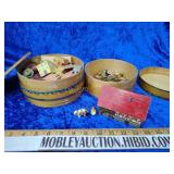 All handmade wooden houses and farming decor all