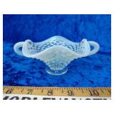 Beautiful frosted hobnail glass