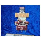 Route 66 metal sign