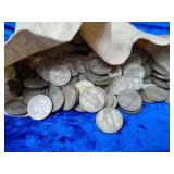 5 lb of silver nickels 35%