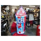 Plastic ICEE single-sided 49-in sign