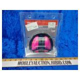 New pink earmuffs noise reduction rating 25