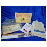 Original 1965 truck Chevrolet owners guide