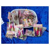 Huge lot of gladiolus bulbs and more