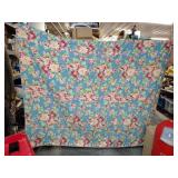 Old heavy tied quilt