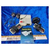 Nintendo NES system to controllers and power