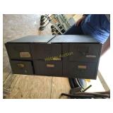 Six drawer industrial cabinet (back)