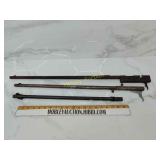 3 gun barrels