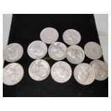 12x Silver Quarters
