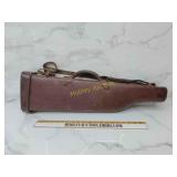 Old leather gun case