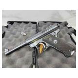 Ruger Mark 1 22 caliber pistol with case