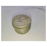 10x 40% Kennedy silver halves