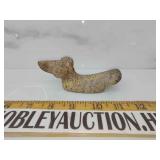Birdstone found in Hancock County Indiana marked