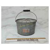 Rare Oval Minnow bucket with original label