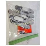 Misc bag lot pocket knifes and more