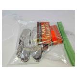Misc bag lot pocket knifes and more